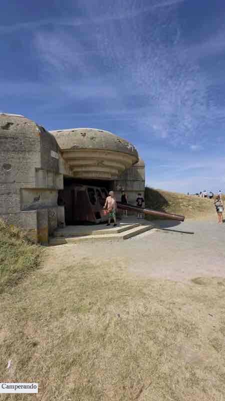 Longues-sur-Mer - bunker tedeschi della Seconda guerra mondiale