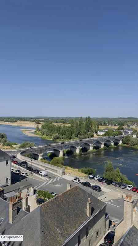 Vista dal Castello Reale di Amboise