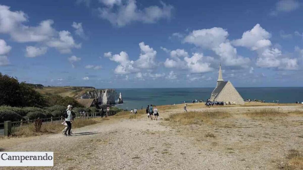 etretat - cappella di Notre-Dame-de-la-Garde